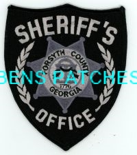 GEORGIA,A,FORSYTH COUNTY SHERIFF SUBDUED 1